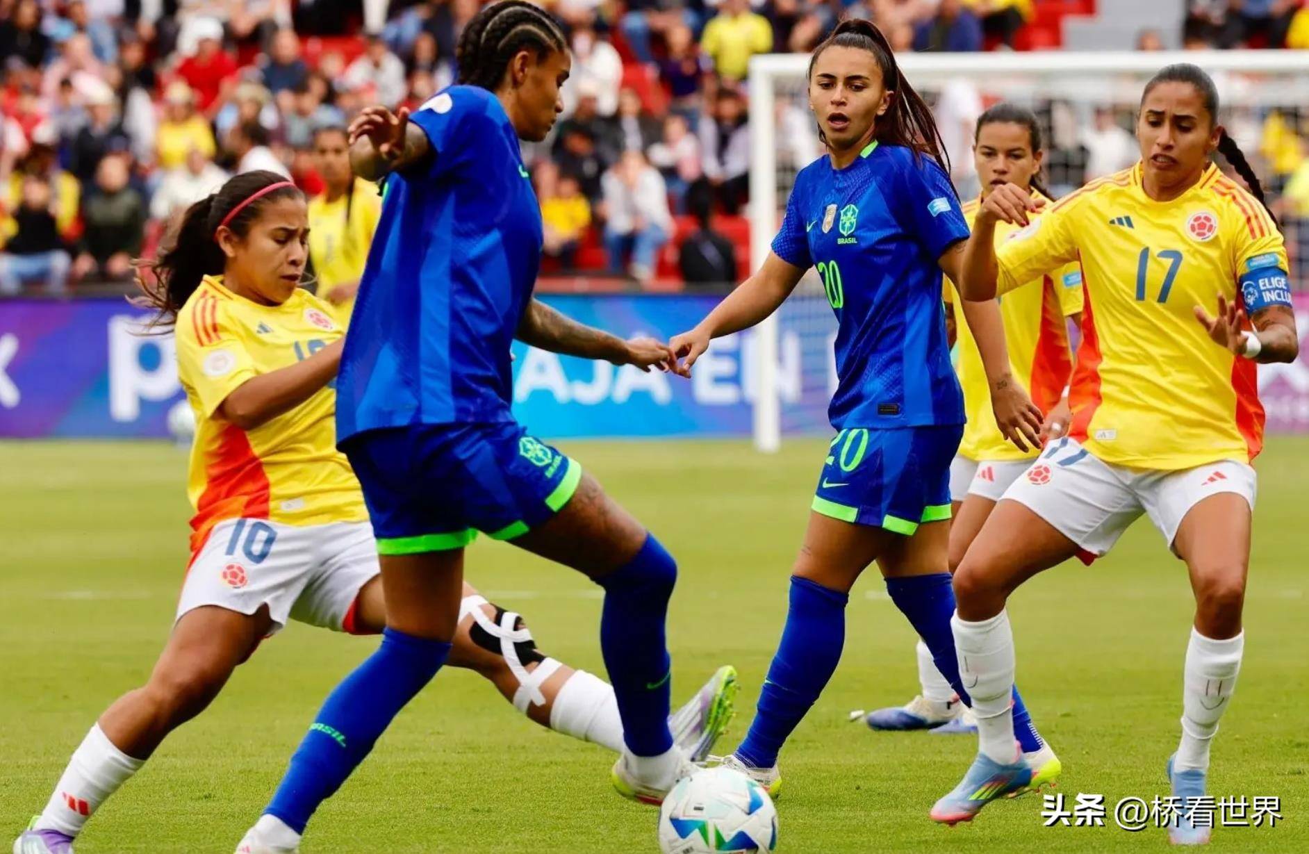 包含强强碰撞！巴西女足挑战哥伦比亚，激情四溢的词条